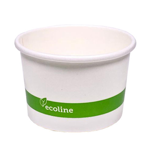 Gobelet en Carton Pour la Crème Glacée Blanc 120ml - Boîte Complète 1000 unités