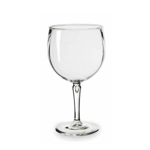 Plastic Gin Cup (500ml) Shatterproof - Transparent 6 Units