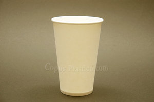 Paper Cups 330 ml White disposable - 2000 units