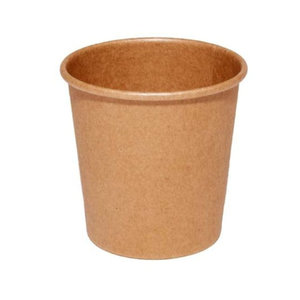 Paper Cup 100% Kraft (4Oz) 120ml
