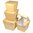 Caja De Comida Oriental Grande 950ml Kraft - Paquete 25 unidades
