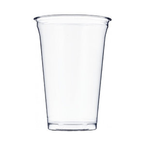 PET Plastic Cup 550ml - Measured to 400ml - without Lid - Full Box 896 Units