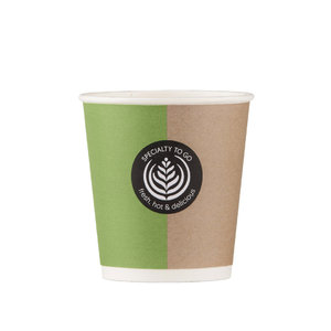 "Specialty ToGo" Paper Cup 126ml (4Oz) - Box of 2000 units