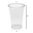 Plastic Cup SHOT AMERICA 40ml (Crystal) PS With Lid - Complete Box 765 Units