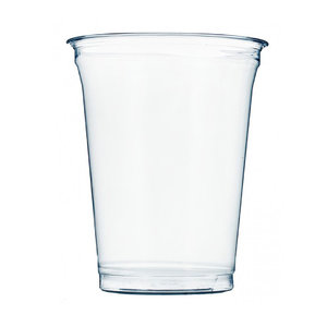 Vaso plástico 425ml - Medido a 300ml - PET S/ cubierta - Caja 1072 Unidades
