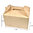 Grande Boîte de Menu Kraft - Boîte complète 150 unités