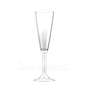 Gobelet flute Champagne PS 160 ml à Pied Transparent Boîte Complète 400 unités
