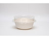 Round Bowl Biodegradable Cream -Sugar Cane 500 ml pack of 50 units