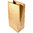 American Kraft Paper Bag 18x34+11cm - Box 500 units