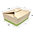 Caja Take Away Kraft 1350ml - Caja. 400 Unidades
