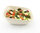 Square Bowl with slope 750ml BIO 19x19x7cm without lid - full box 300 units