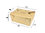 Caja de Take Away Kraft 2200ml - Caja 160 Unidades