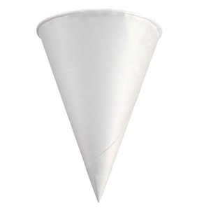 Paper Cone 120 ml (4oz) White