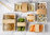 Bandeja Sushi Kraft 145x80 Con Tapa - Paquete 25 Unidades